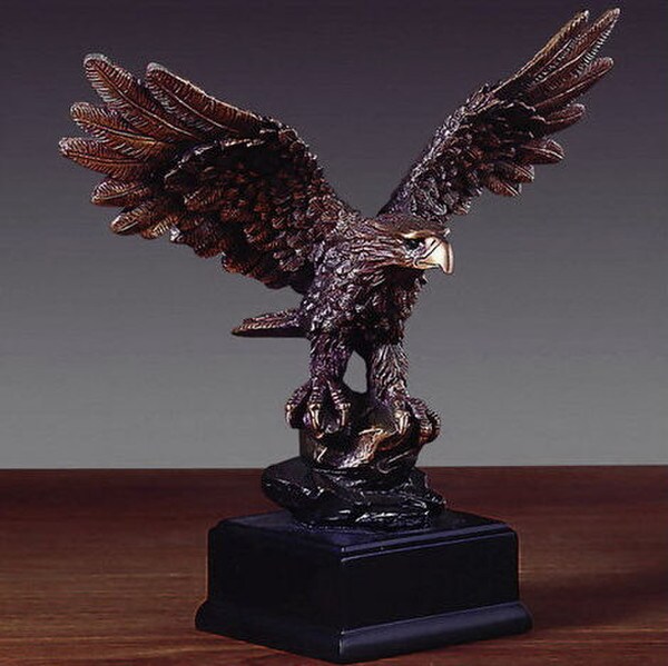 Eagle Sculpture Use your own brass Awards and Trophies Artwork